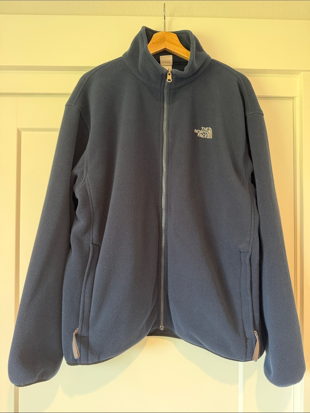 The North Face Men’s Full-Zip Fleece Jacket - Dark Blue